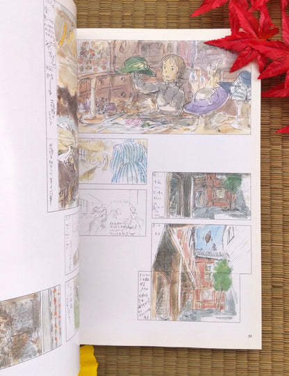 Official Ghibli Howl Artbook • Howls Moving Castle Japanese Painting Art Book • Wizard Howl, Calcifer, Hin Anime - Kamaji Market