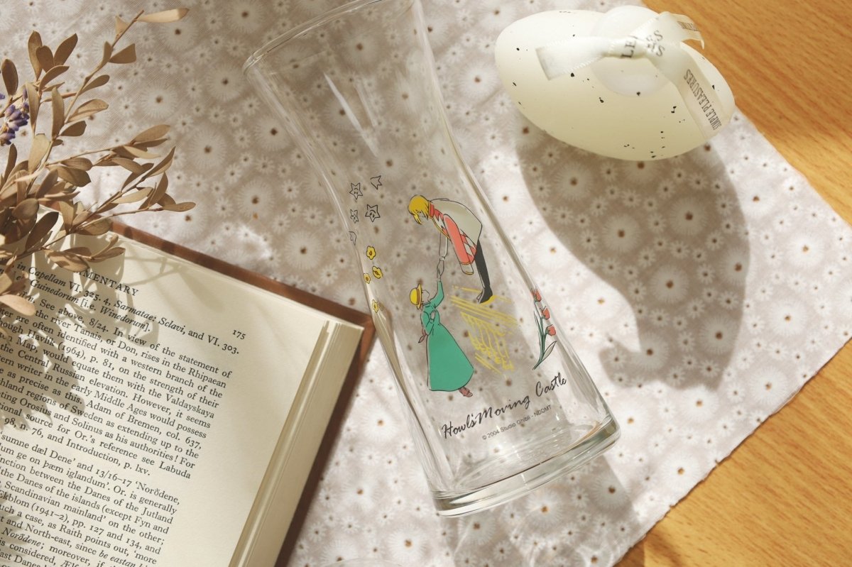 Official Ghibli Howl, Baron Glass Flower Vase • Howls Moving Castle, Whisper of the Heart Home Decor/Interior Design - Kamaji Market