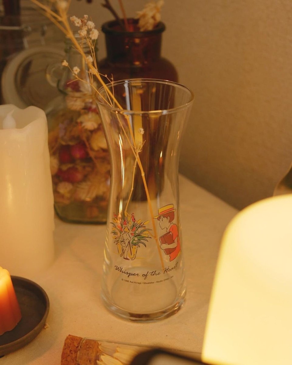 Official Ghibli Howl, Baron Glass Flower Vase • Howls Moving Castle, Whisper of the Heart Home Decor/Interior Design - Kamaji Market