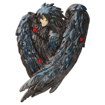 Official Ghibli "Howl-Bird" Handmade Brooch • Howls Moving Castle Pin/Badge/Breastpin/Clip • Donguri Closet Exclusive - Kamaji Market