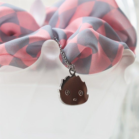 Official Ghibli Howl Calcifer Hairband/Elastic • Howls Moving Castle Hair Tie - Kamaji Market
