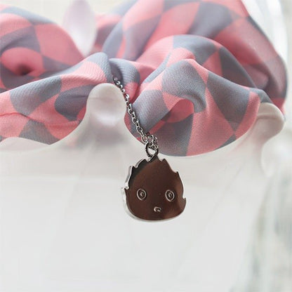 Official Ghibli Howl Calcifer Hairband/Elastic • Howls Moving Castle Hair Tie - Kamaji Market