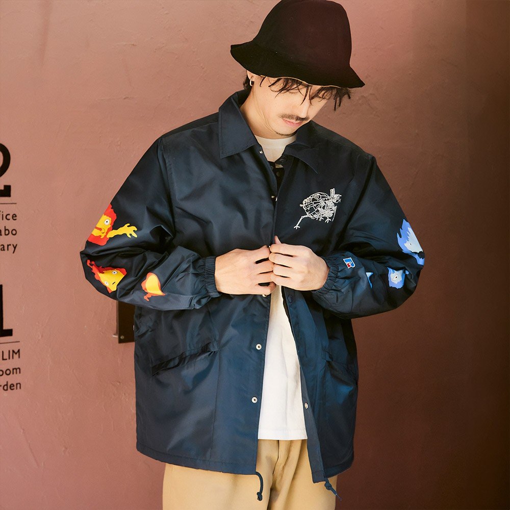 Official Ghibli Howl Coach Jacket • Howls Moving Castle