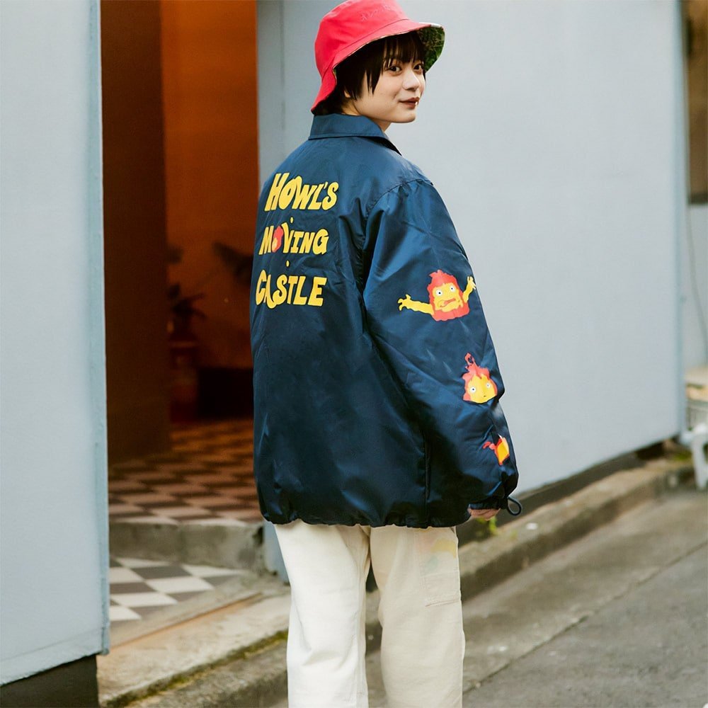 Official Ghibli Howl Coach Jacket • Howls Moving Castle