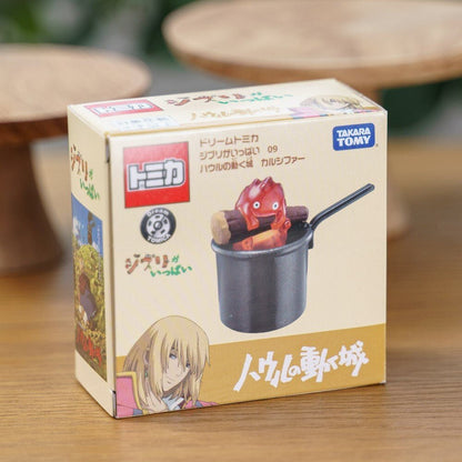 Official Ghibli Howl Figurine/Model Car • Howls Moving Castle Figure/Toy/Miniature/Home Decor • Calcifer Tomica - Kamaji Market