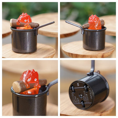 Official Ghibli Howl Figurine/Model Car • Howls Moving Castle Figure/Toy/Miniature/Home Decor • Calcifer Tomica - Kamaji Market