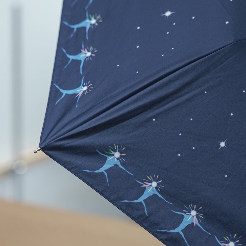 Official Ghibli Howl Folding Umbrella • Howls Moving Castle "Star Child" Decorative Accessory/Design Merch - Kamaji Market