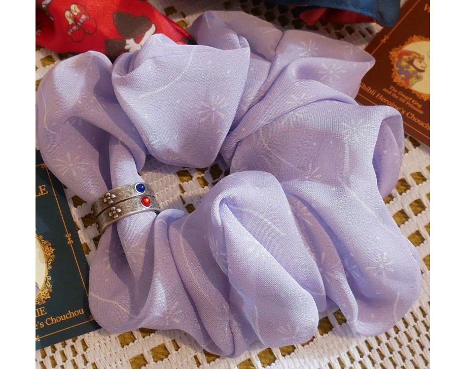 Official Ghibli Howl Hair Band/Elastic • Howls Moving Castle Hair Tie/Ponytail Holder/Scrunchie/Hand Band/Decor - Kamaji Market