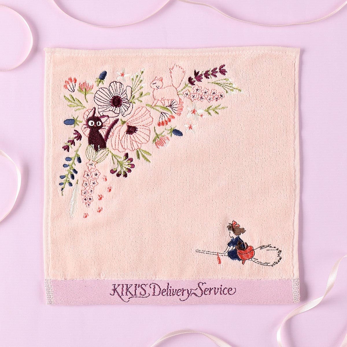 Official Ghibli Howl Mini Towel • Howls Moving Castle/Spirited Away/Kikis Delivery Hand - Face Towel/Tapestry/Home Decor - Kamaji Market