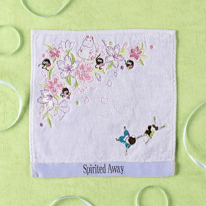 Official Ghibli Howl Mini Towel • Howls Moving Castle/Spirited Away/Kikis Delivery Hand - Face Towel/Tapestry/Home Decor - Kamaji Market