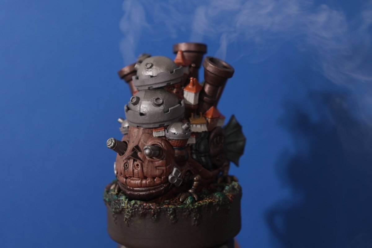 Official Ghibli Howl's Castle Humidifier • Howls Moving Castle Figure/Home Decor/Mister/Steamer - Kamaji Market