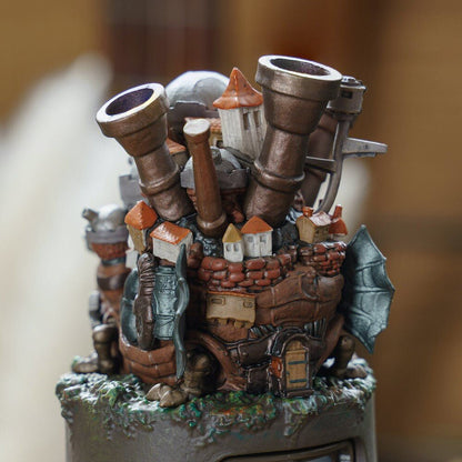 Official Ghibli Howl's Castle Humidifier • Howls Moving Castle Figure/Home Decor/Mister/Steamer - Kamaji Market