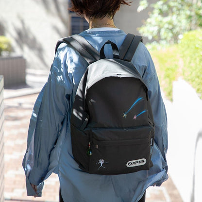 Official Ghibli Howls Moving Castle Backpack • Black Outdoor Bag/Rucksack/Handbag/Daypack/Sack - Kamaji Market