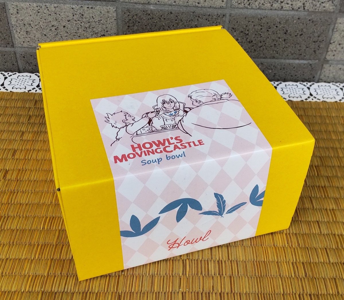 Official Ghibli Howls Moving Castle Bowl • Ceramic Soup/Fruit/Salad Dish - Kamaji Market