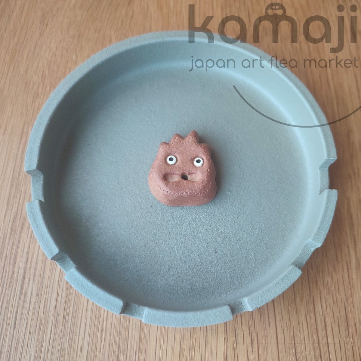 Official Ghibli Howls Moving Castle Incense Burner/Mosquito Coil with Calcifer • Ghibli Park Exclusive - Kamaji Market
