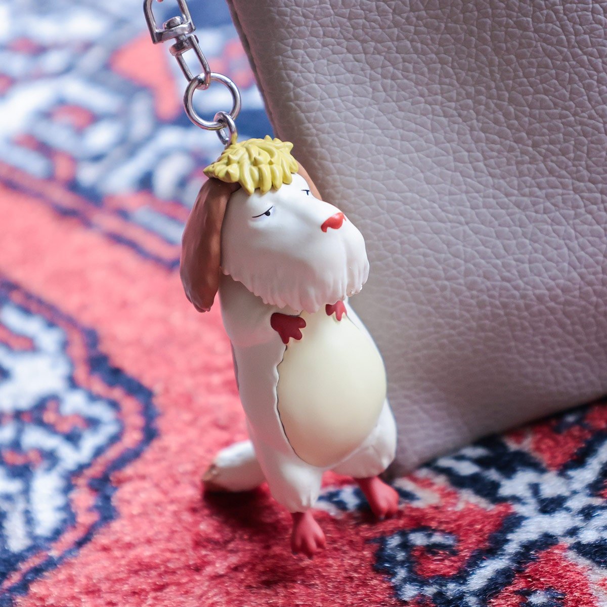 Official Ghibli Howls Moving Castle Keychain • Dangling Hin Bag Decor - Kamaji Market