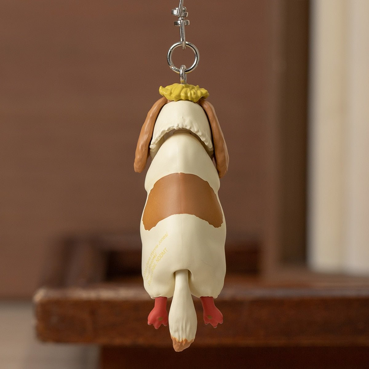 Official Ghibli Howls Moving Castle Keychain • Dangling Hin Bag Decor - Kamaji Market