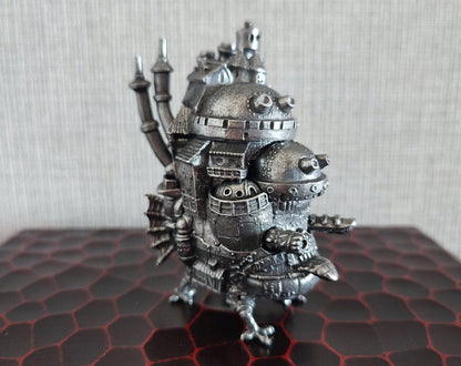 Official Ghibli Howls Moving Castle Metallic Jewelry Box • Ghibli Museum Exclusive - Kamaji Market