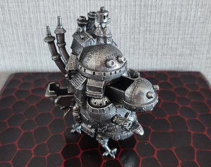 Official Ghibli Howls Moving Castle Metallic Jewelry Box • Ghibli Museum Exclusive - Kamaji Market