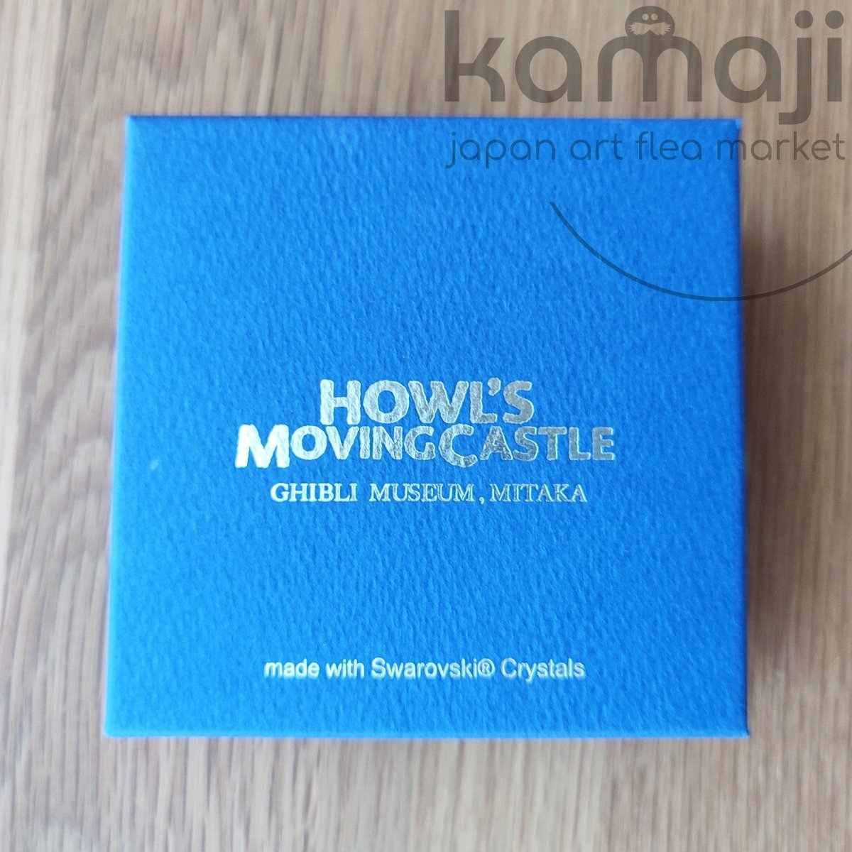Official Ghibli Howls Moving Castle Necklace/Earrings Set • First edition with Swarovski crystals • Ghibli Museum Exclusive - Kamaji Market