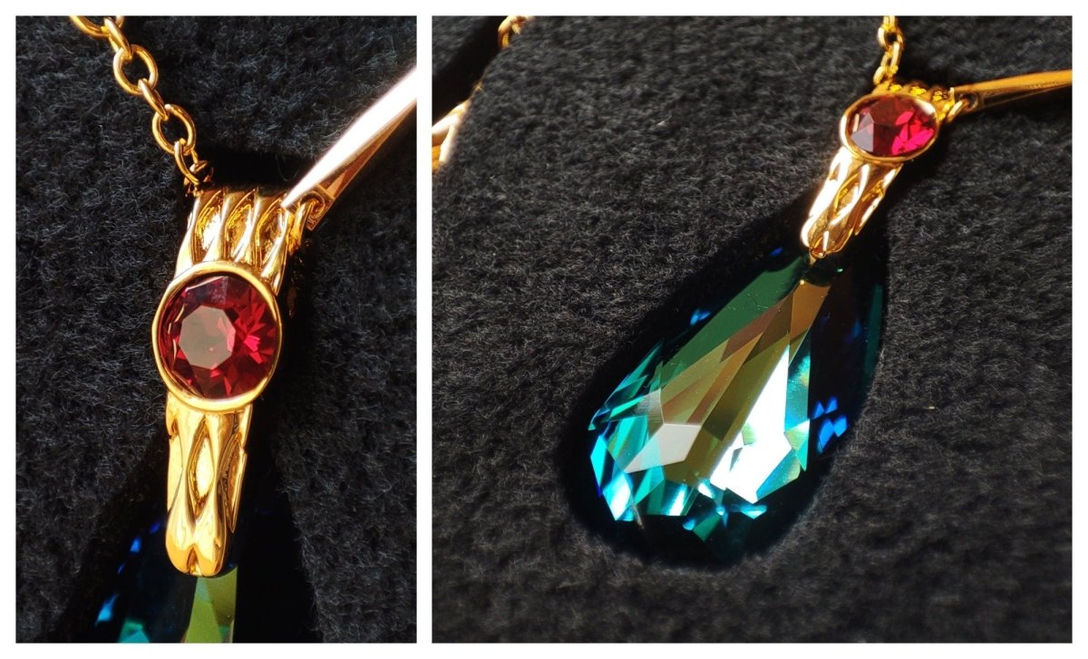 Official Ghibli Howls Moving Castle Necklace/Earrings Set • Ghibli Museum Exclusive • Stud Earrings - Kamaji Market