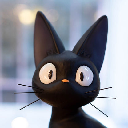 Official Ghibli Huge Jiji Figure • Kikis Delivery Service Figurine/Statue/Replica/Home Decor/Interior Diorama - Kamaji Market