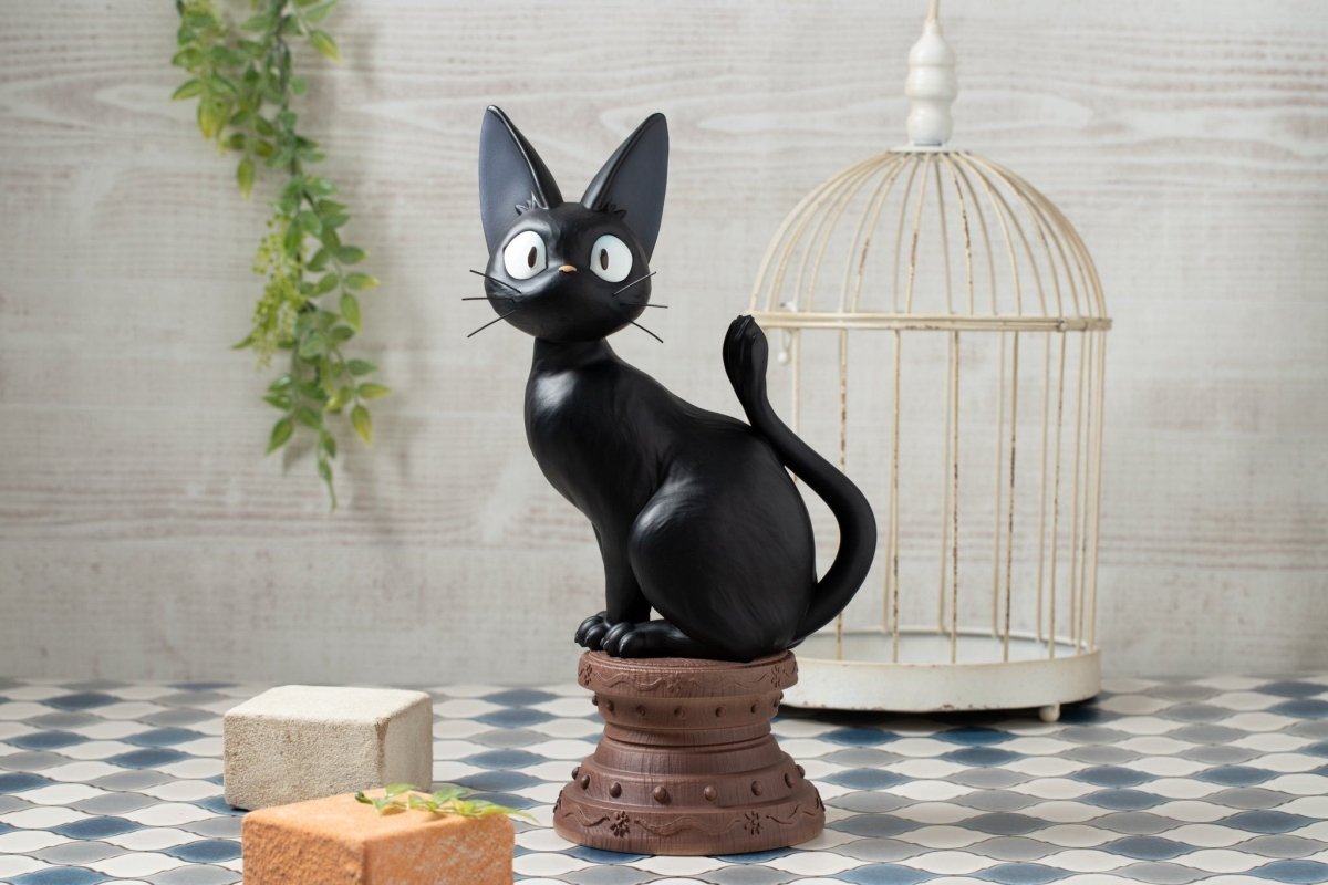 ジジ フィギュア ニッキー見習い魔女猫 Studio Ghibli 11cm Japan