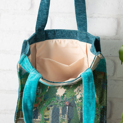 Official Ghibli Jiji and Okino's House Gobelin Tote Bag • Kiki's Delivery Service Shopping Shoulder Bag - Kamaji Market