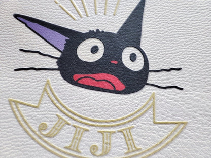 Official Ghibli Jiji Book Cover + Notepad • Kiki's Delivery Service Gigi Notebook/Sketchpad/Writing pad/Planner • Japanese Anime Stationery - Kamaji Market