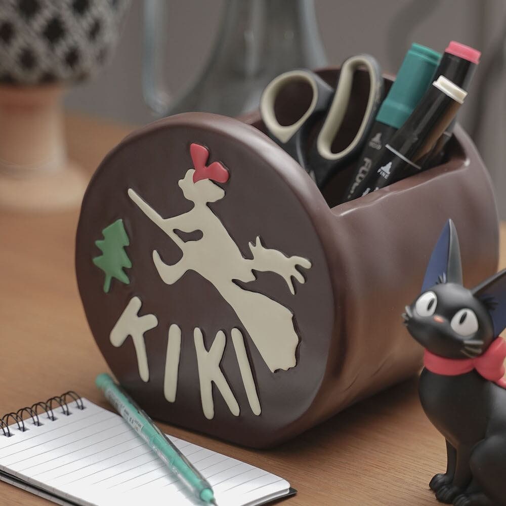 Official Ghibli Jiji Planter Cover/Diorama • Kikis Delivery Service Pot/Vase/Holder/Replica/Home Interior Decor - Kamaji Market