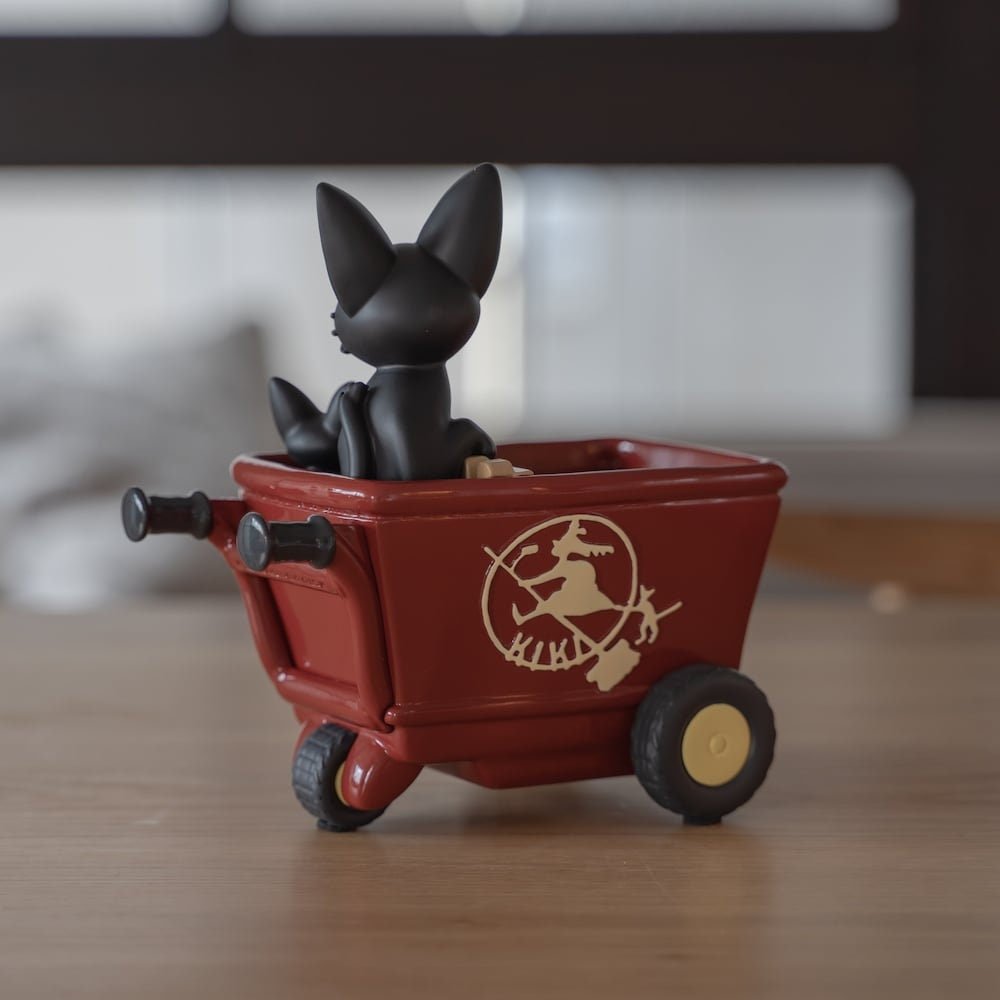 Official Ghibli Jiji Planter Cover/Holder • Kikis Delivery Service Pot/Vase/Figure/Replica/Home Decor/Interior Diorama - Kamaji Market