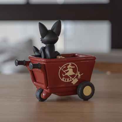 Official Ghibli Jiji Planter Cover/Holder • Kikis Delivery Service Pot/Vase/Figure/Replica/Home Decor/Interior Diorama - Kamaji Market