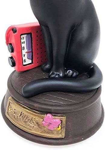 Official Ghibli Jiji Porcelain Music Box/Figure • Kikis Delivery Service Home Decor/Interior Diorama - Kamaji Market
