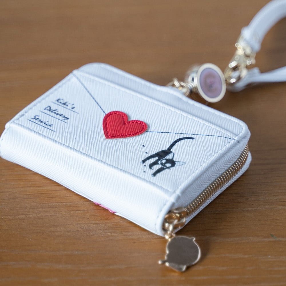 Official Ghibli Jiji Pouch/Clutch • Kikis Delivery Case/Cosmetic Bag/Wallet/Makeup Bag/Purse - Kamaji Market