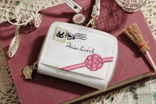 Official Ghibli Jiji Pouch/Clutch • Kikis Delivery Case/Cosmetic Bag/Wallet/Makeup Bag/Purse - Kamaji Market