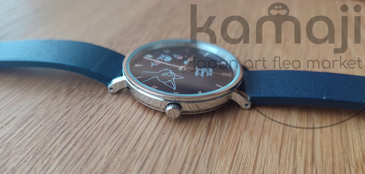 Official Ghibli Jiji Wrist Watch • Kikis Delivery Service Watch/Clock • Blue Limited Version - Kamaji Market