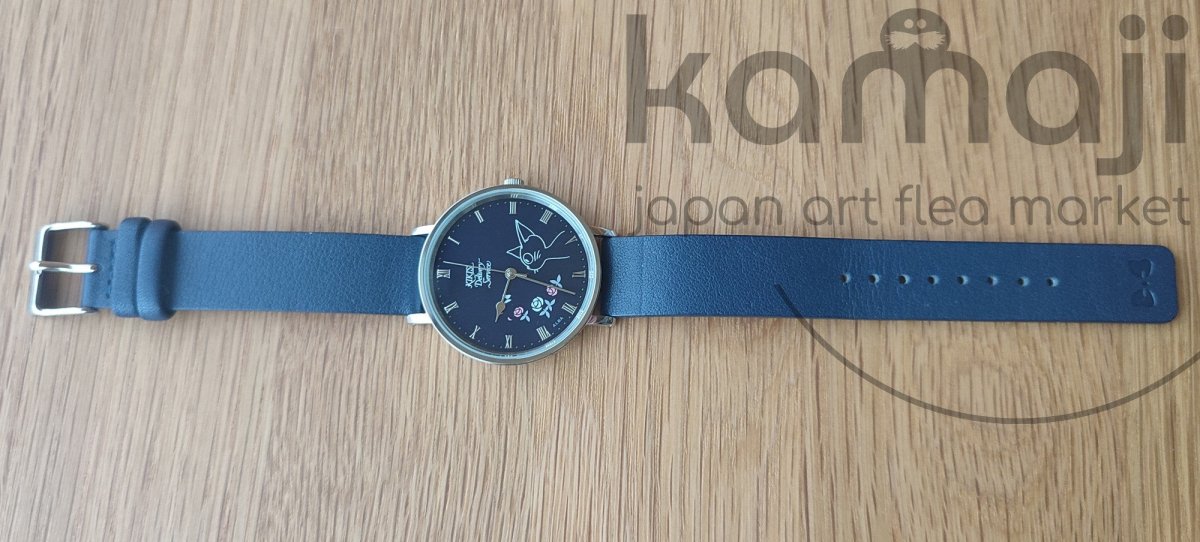 Official Ghibli Jiji Wrist Watch • Kikis Delivery Service Watch/Clock • Blue Limited Version - Kamaji Market