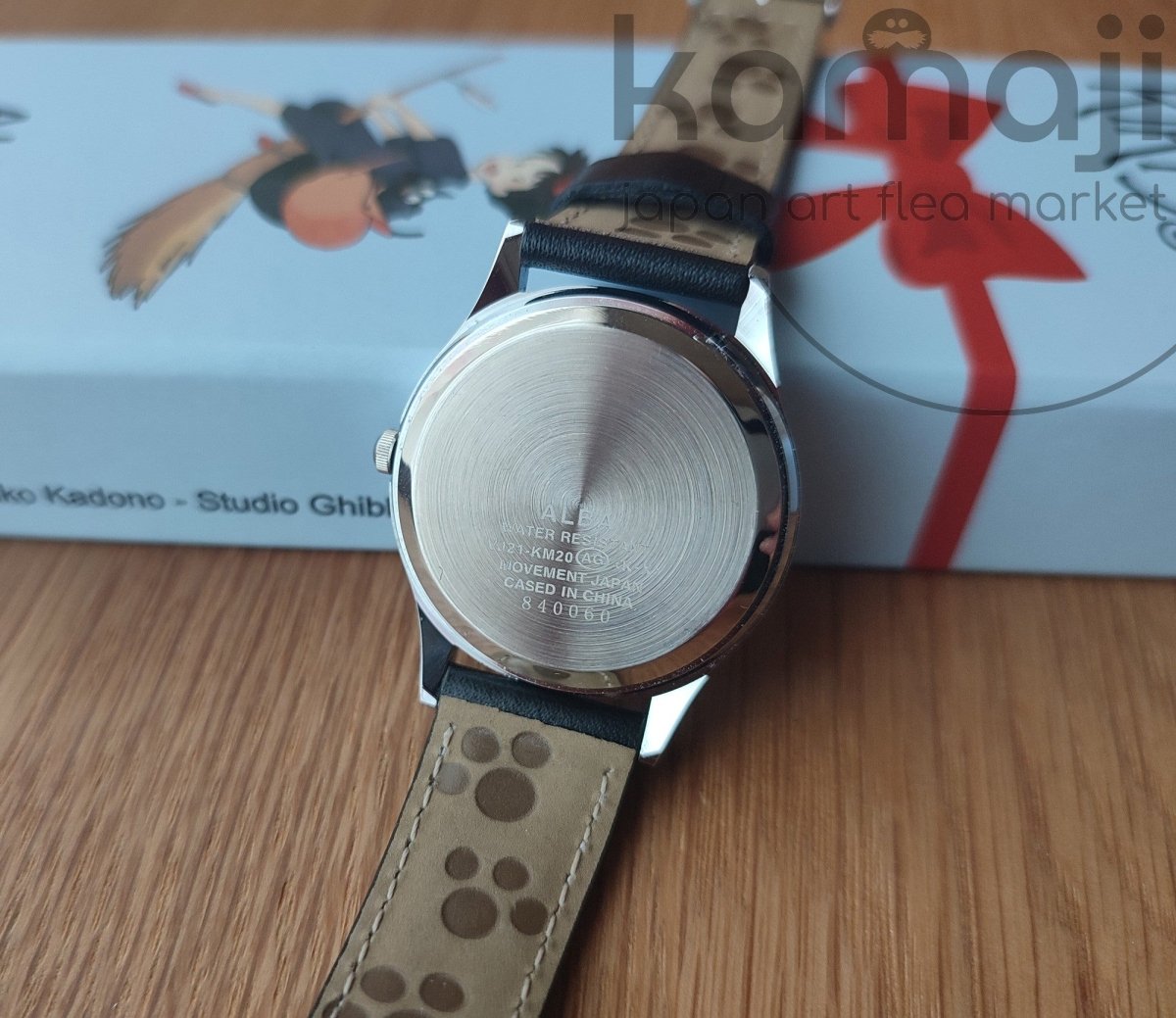 Official Ghibli Jiji Wrist Watch • Kikis Delivery Service Watch/Clock • Japanese Anime Watches - Kamaji Market