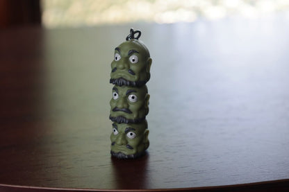 Official Ghibli Kashira Keychain/Charm • Spirited Away Bag Decor/Pendant/Strap - Kamaji Market