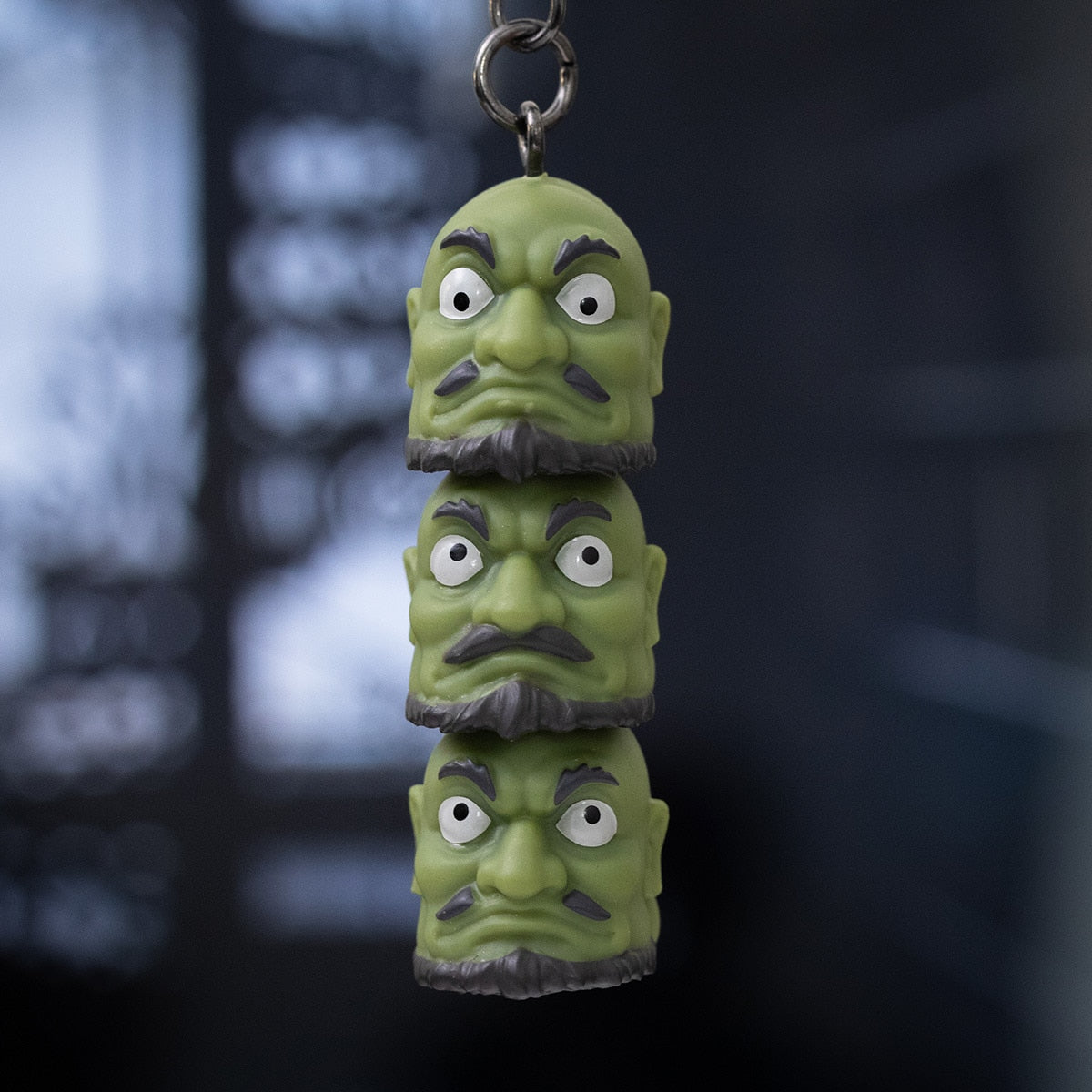 Official Ghibli Kashira Keychain/Charm • Spirited Away Bag Decor/Pendant/Strap - Kamaji Market