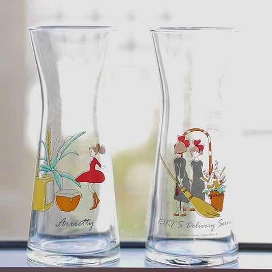 Official Ghibli Kiki, Arrietty Glass Flower Vase • Kiki's Delivery Service Home Decor/Interior Design - Kamaji Market