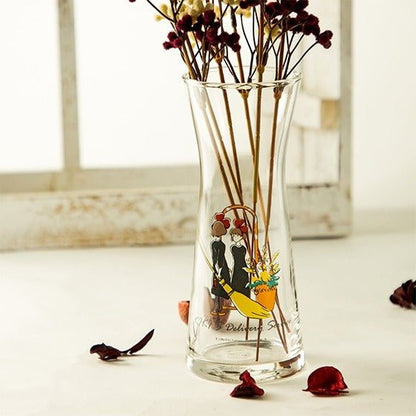 Official Ghibli Kiki, Arrietty Glass Flower Vase • Kiki's Delivery Service Home Decor/Interior Design - Kamaji Market