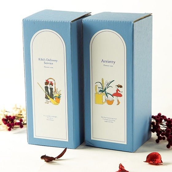 Official Ghibli Kiki, Arrietty Glass Flower Vase • Kiki's Delivery Service Home Decor/Interior Design - Kamaji Market
