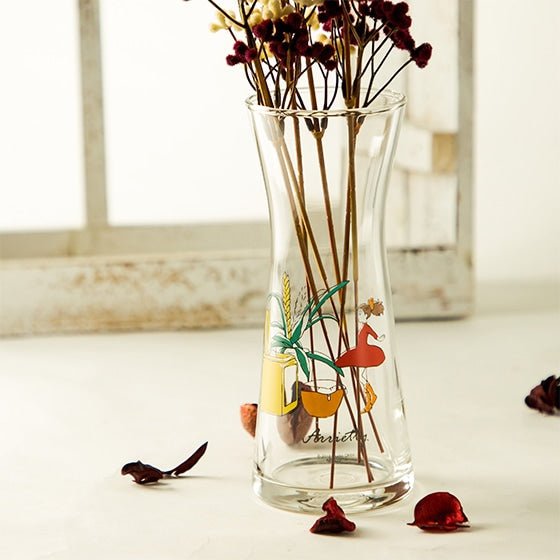 Official Ghibli Kiki, Arrietty Glass Flower Vase • Kiki's Delivery Service Home Decor/Interior Design - Kamaji Market