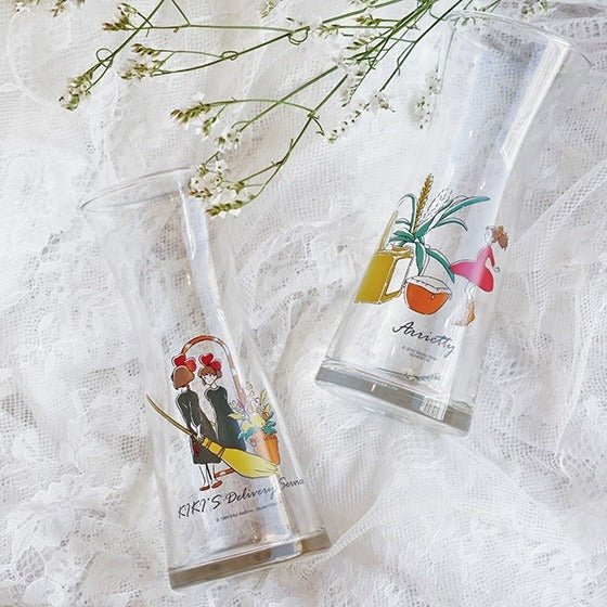 Official Ghibli Kiki, Arrietty Glass Flower Vase • Kiki's Delivery Service Home Decor/Interior Design - Kamaji Market