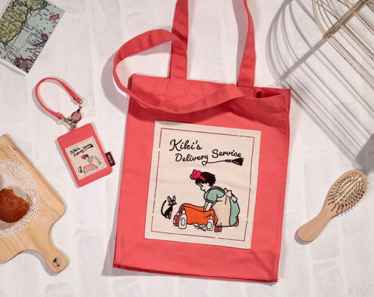 Official Ghibli Kiki Tote Bag/Card Case • Kikis Delivery Service Shoulder Bag/Shopper/Handbag/Hobo/Pass Case - Kamaji Market