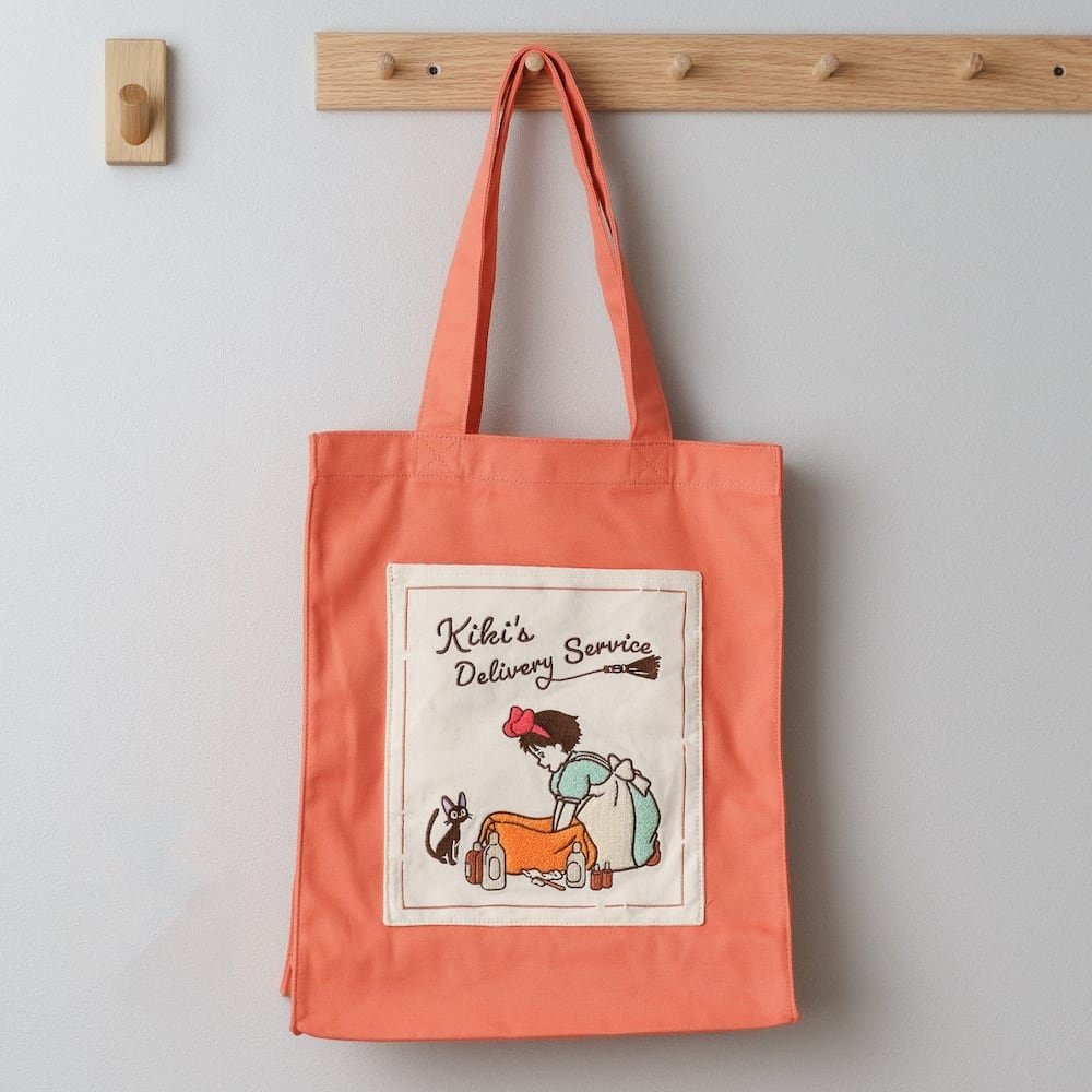Official Ghibli Kiki Tote Bag/Card Case • Kikis Delivery Service Shoulder Bag/Shopper/Handbag/Hobo/Pass Case - Kamaji Market