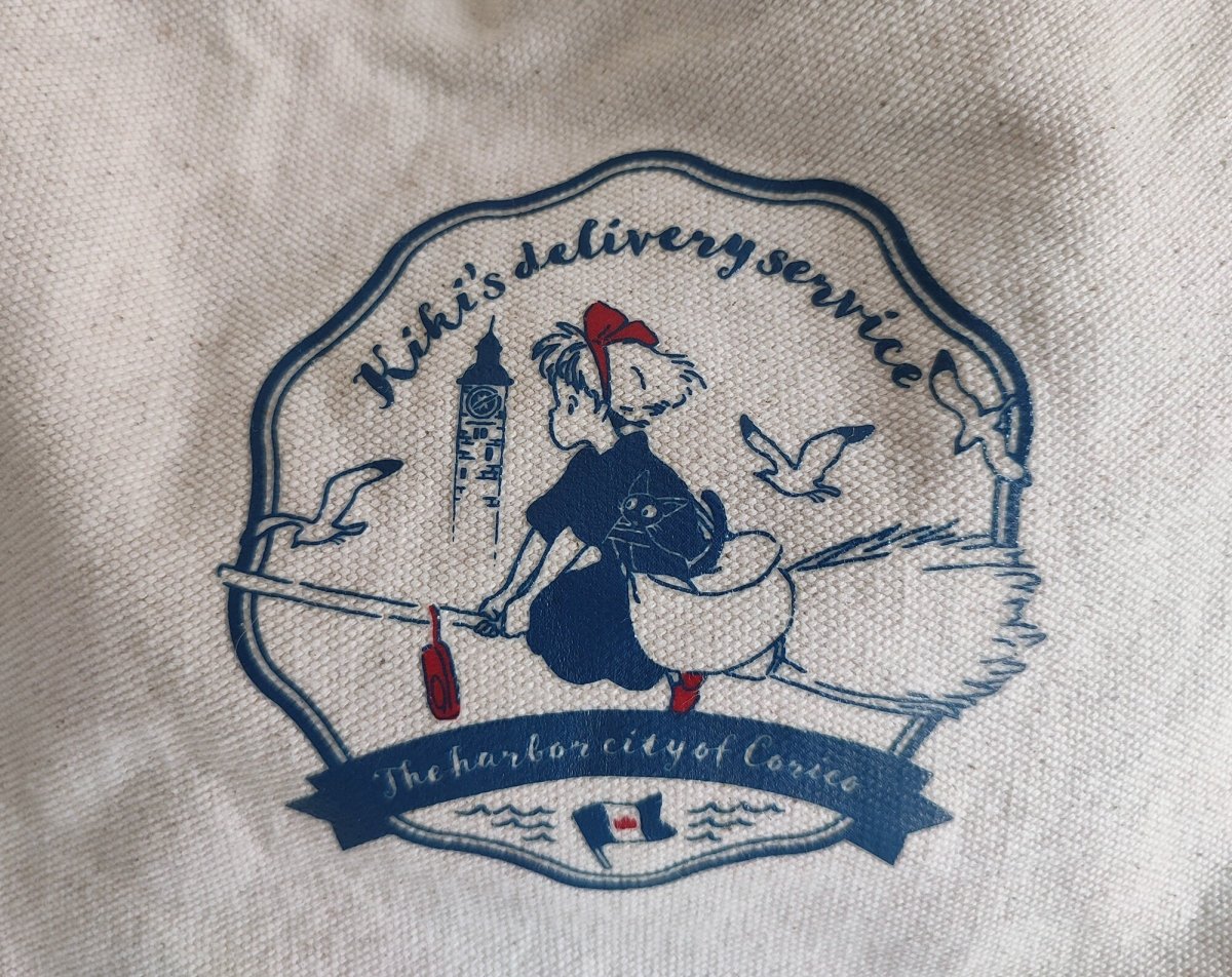 Official Ghibli Kiki Tote/Handbag • Kikis Delivery Service Shopping Shoulder Bag/Shopper/Holdall/Eco Bag/Sack/Hobo • Jiji - Kamaji Market