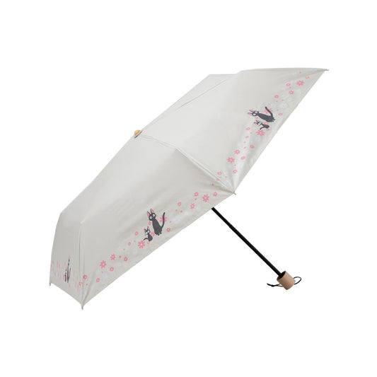 Official Ghibli Kiki White Folding Umbrella • Kikis Delivery Service Decorative Accessory with Jiji - Kamaji Market