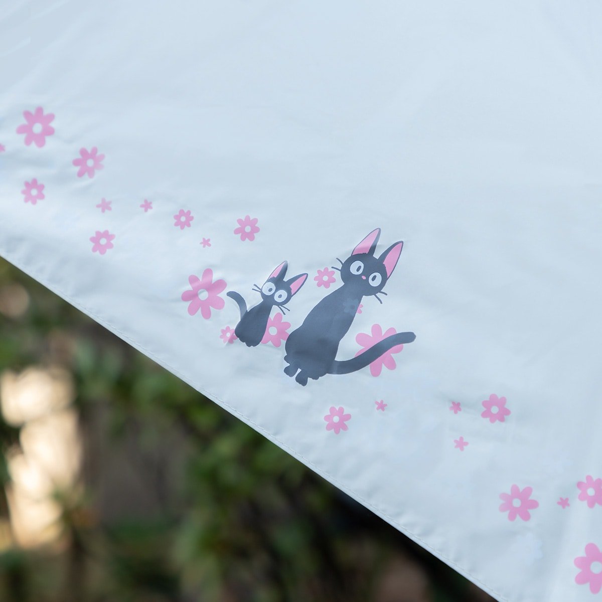 Official Ghibli Kiki White Folding Umbrella • Kikis Delivery Service Decorative Accessory with Jiji - Kamaji Market